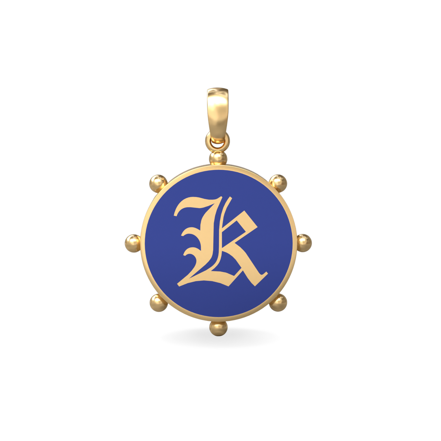 Large Orbit Pendant | 18K Gold