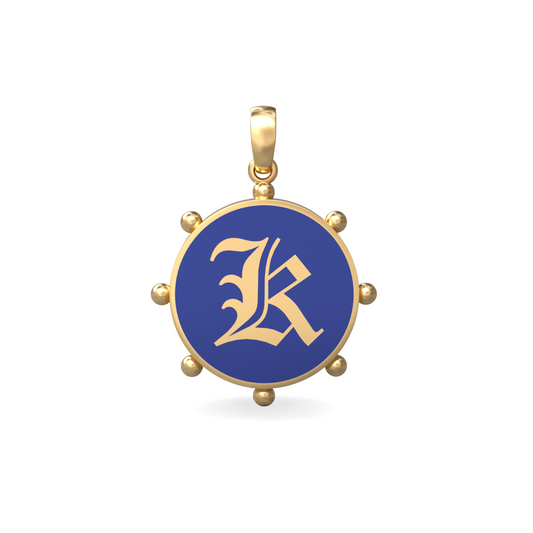 Large Orbit Pendant | 18K Gold