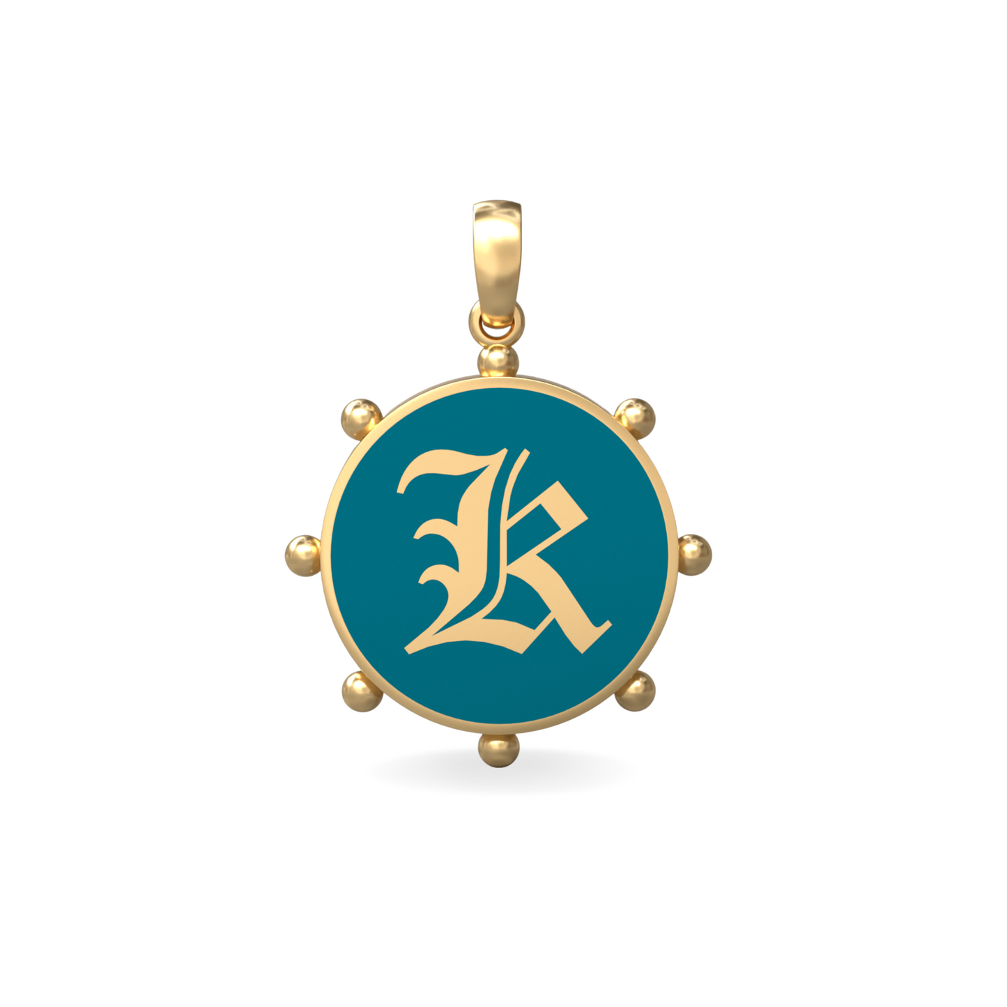 Large Orbit Pendant | 18K Gold