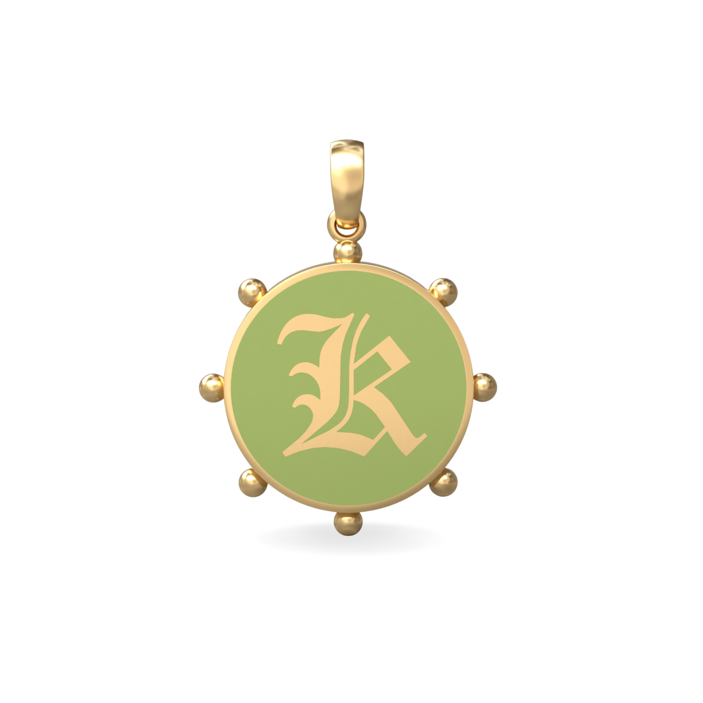 Large Orbit Pendant | 18K Gold