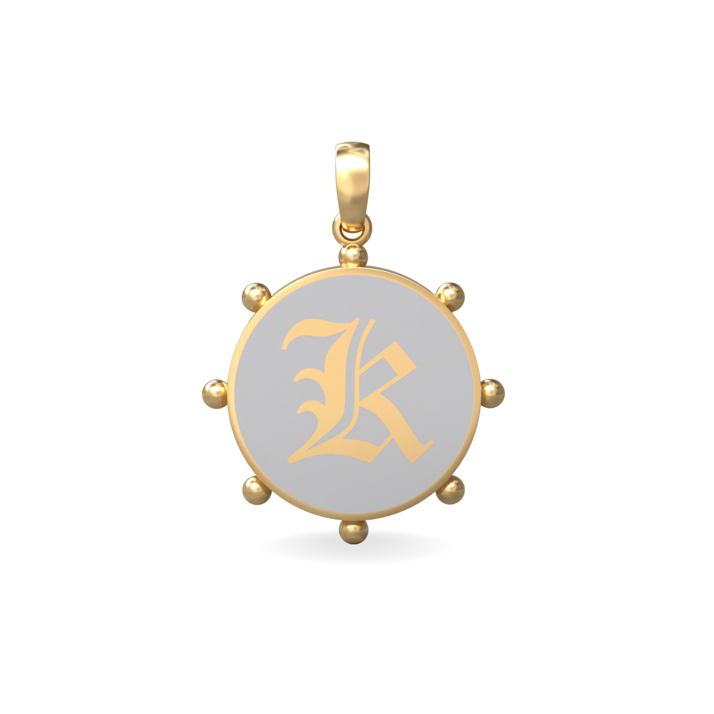 Large Orbit Pendant | 18K Gold