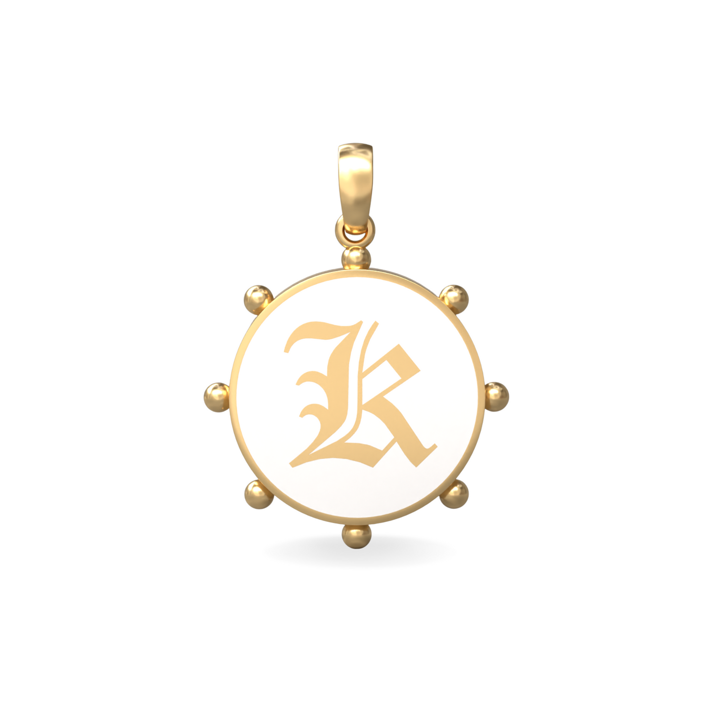 Large Orbit Pendant | 18K Gold