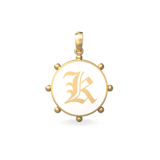 Large Orbit Pendant | 18K Gold