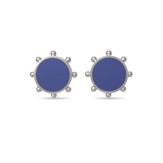 Orbit Stud Earrings | Sterling Silver