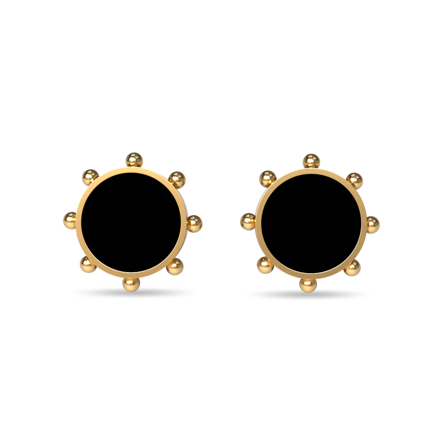 Orbit Stud Earrings | 18K Gold