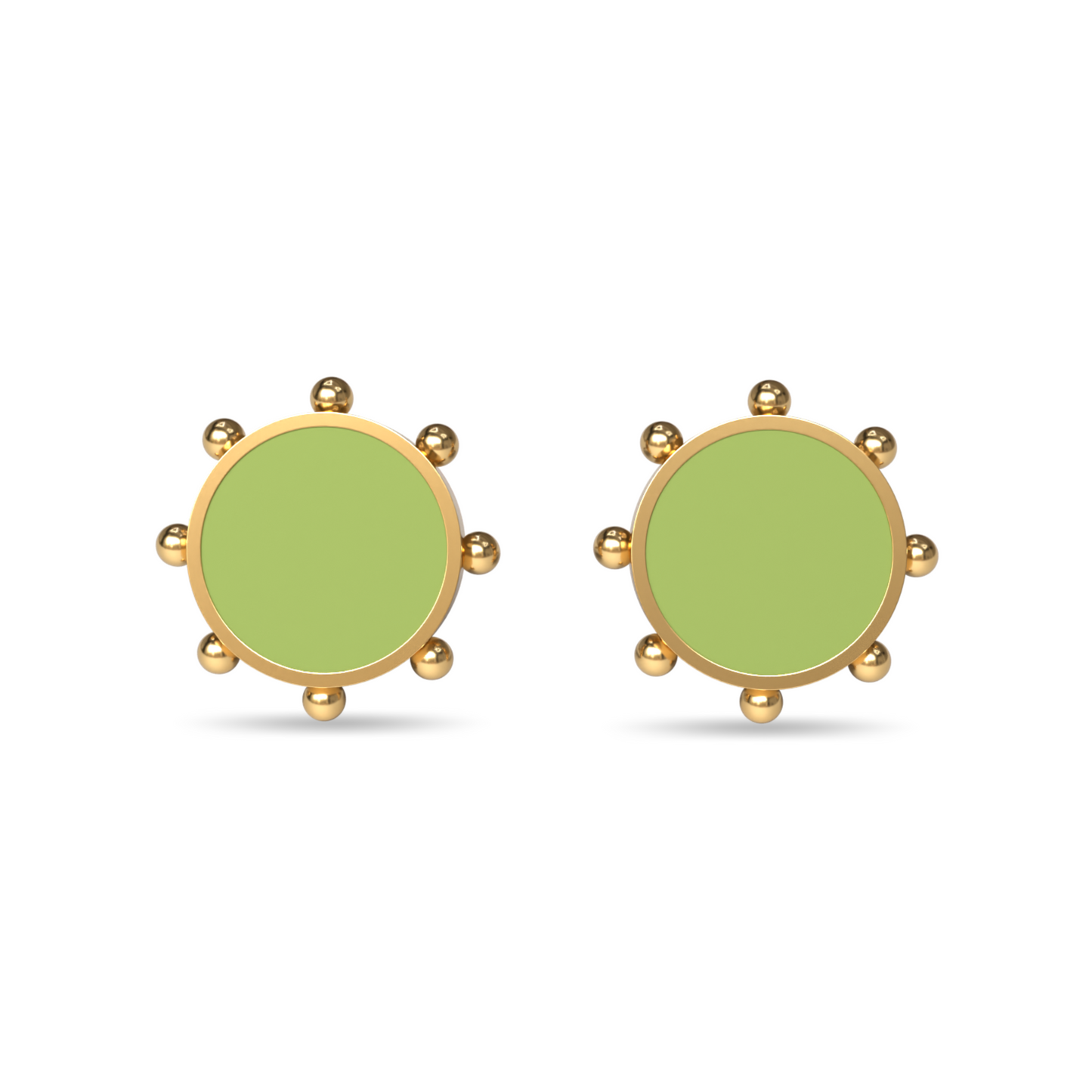 Orbit Stud Earrings | 18K Gold