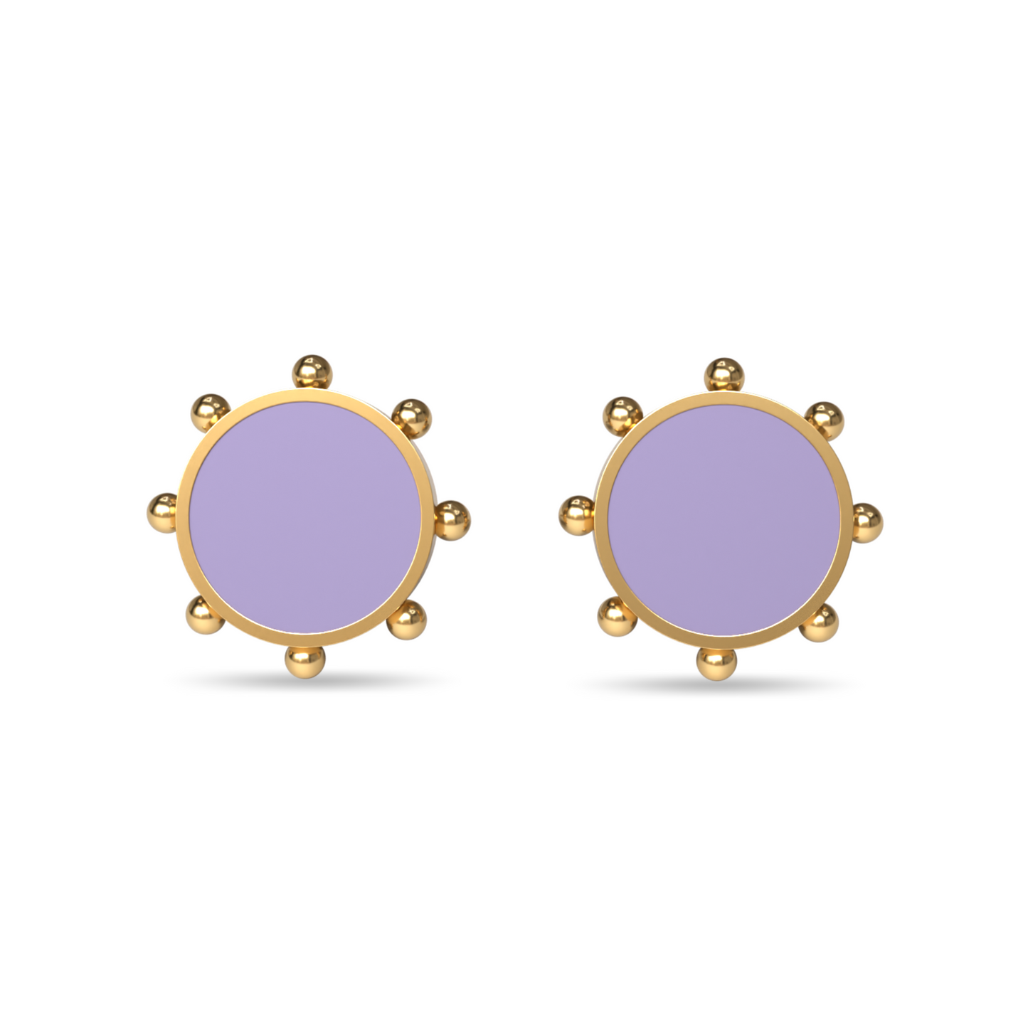 Orbit Stud Earrings | 18K Gold