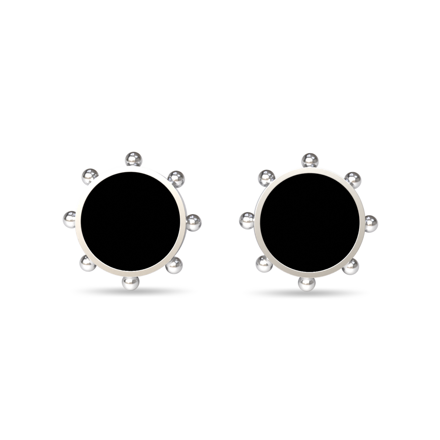 Orbit Stud Earrings | Sterling Silver