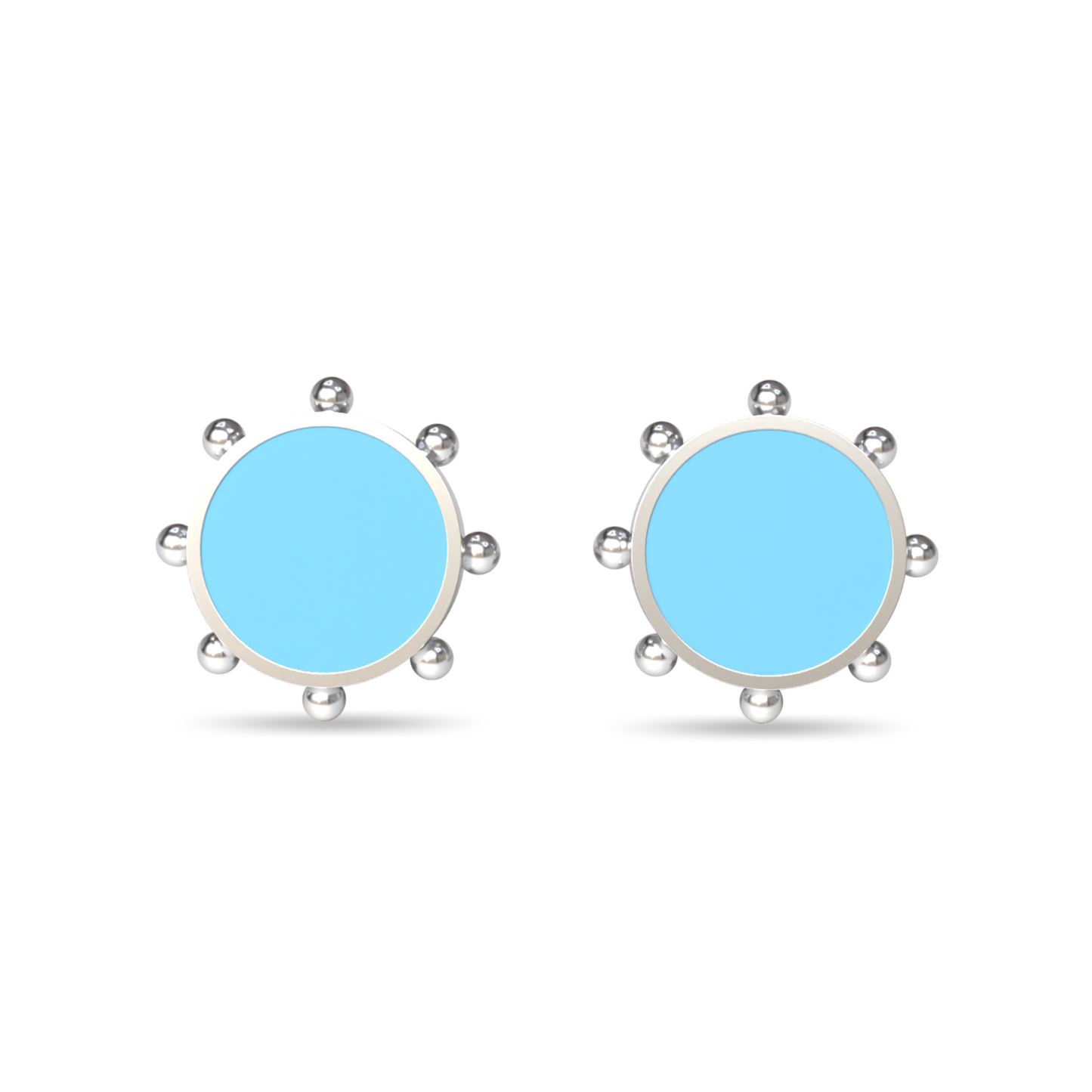 Orbit Stud Earrings | Sterling Silver