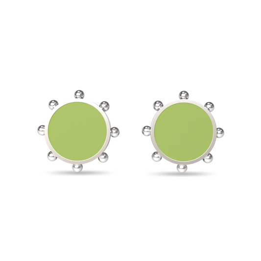 Orbit Stud Earrings | Sterling Silver