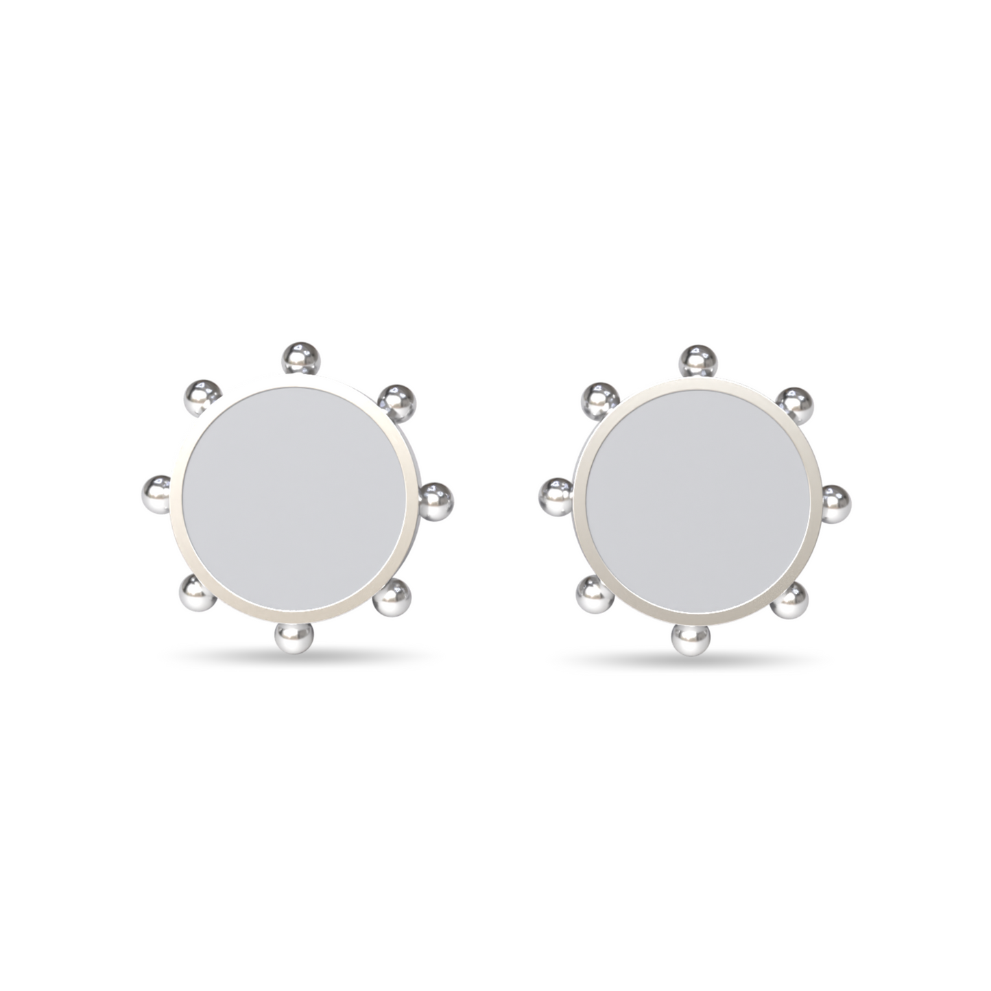 Orbit Stud Earrings | Sterling Silver