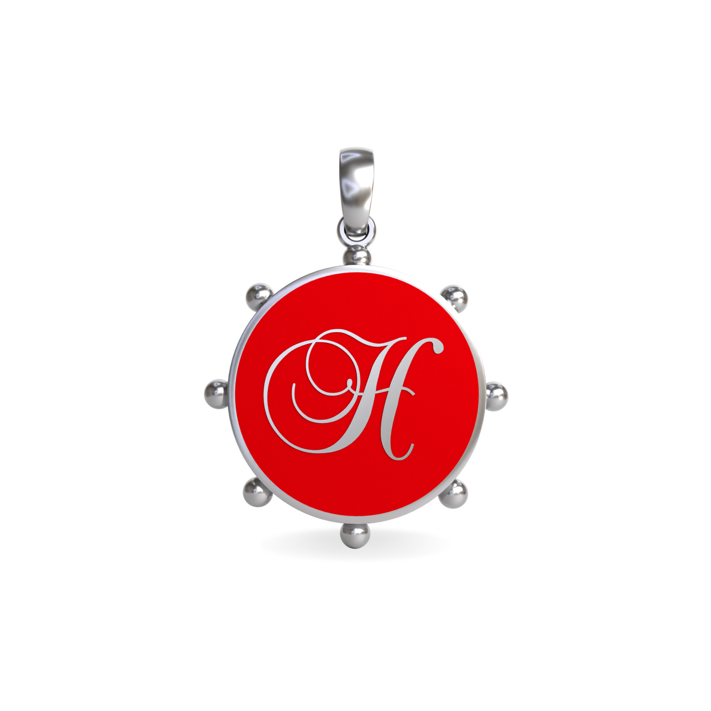 Large Orbit Pendant | Sterling Silver