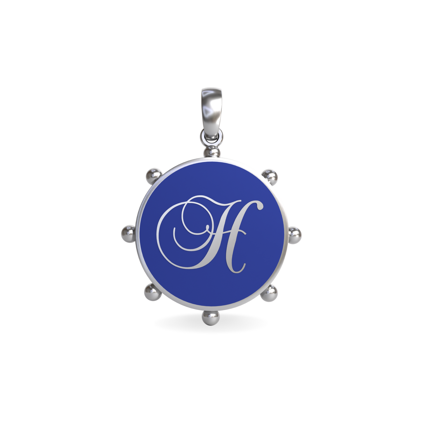 Large Orbit Pendant | Sterling Silver