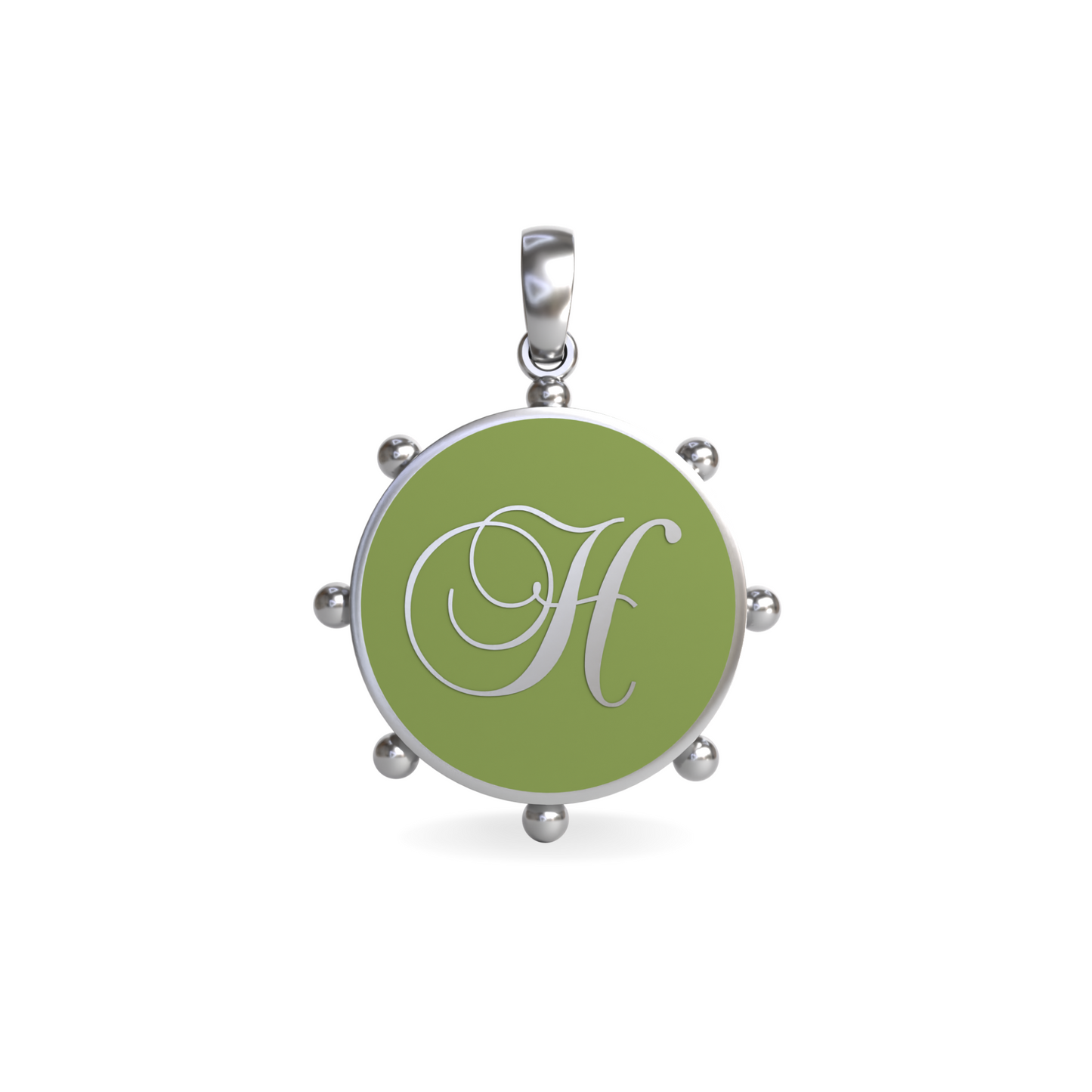 Large Orbit Pendant | Sterling Silver