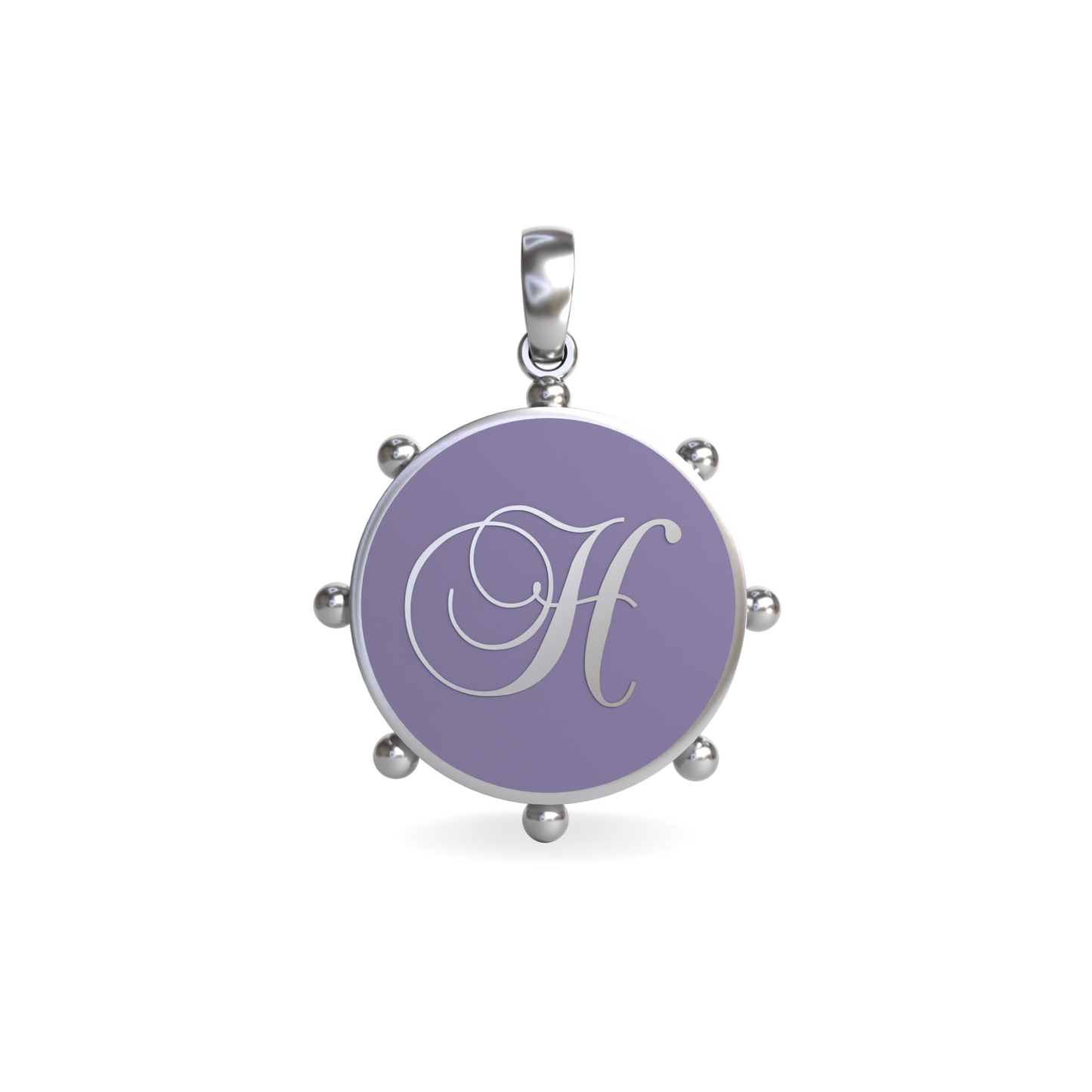 Large Orbit Pendant | Sterling Silver