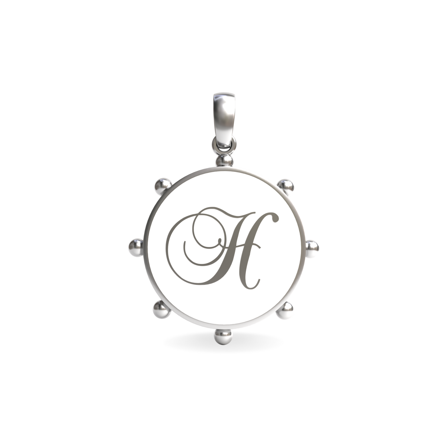 Large Orbit Pendant | Sterling Silver