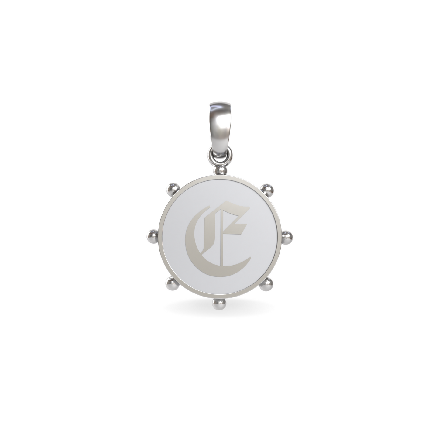 Medium Orbit Pendant | Sterling Silver