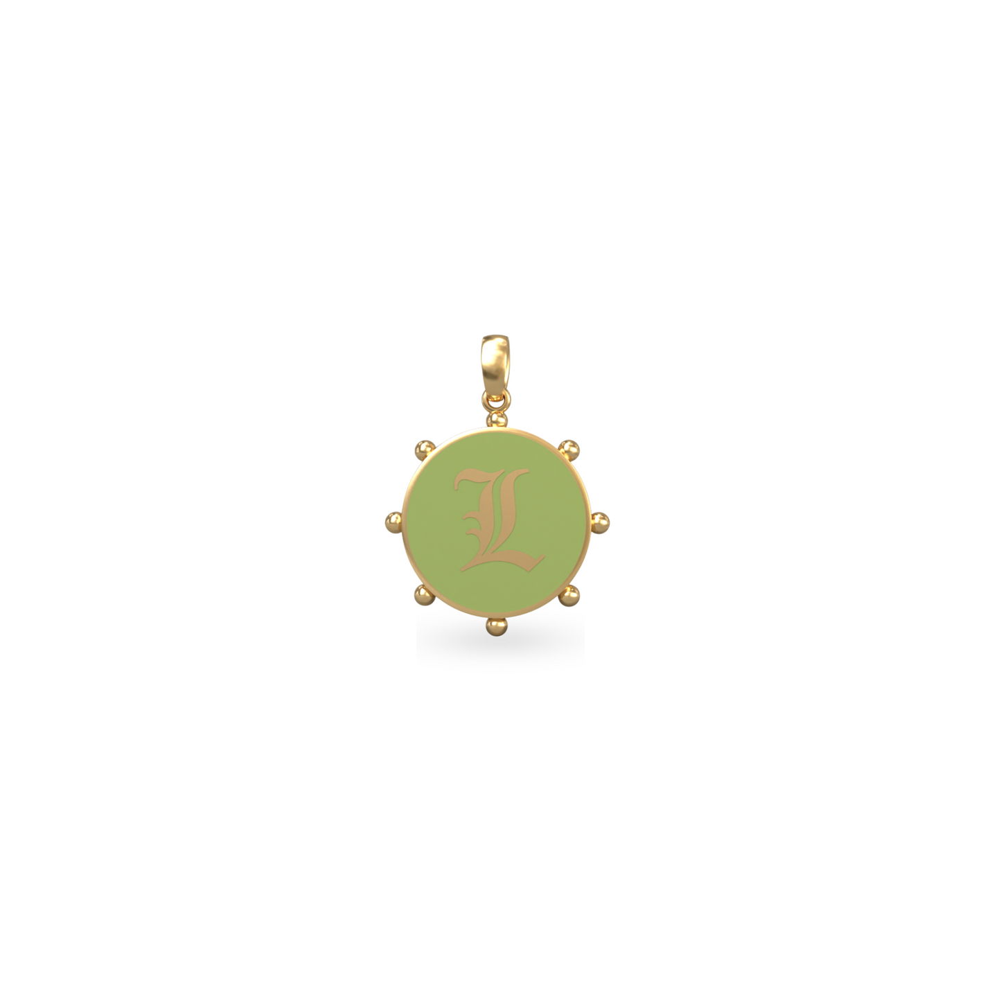 Mini Orbit Pendant | 18K Gold