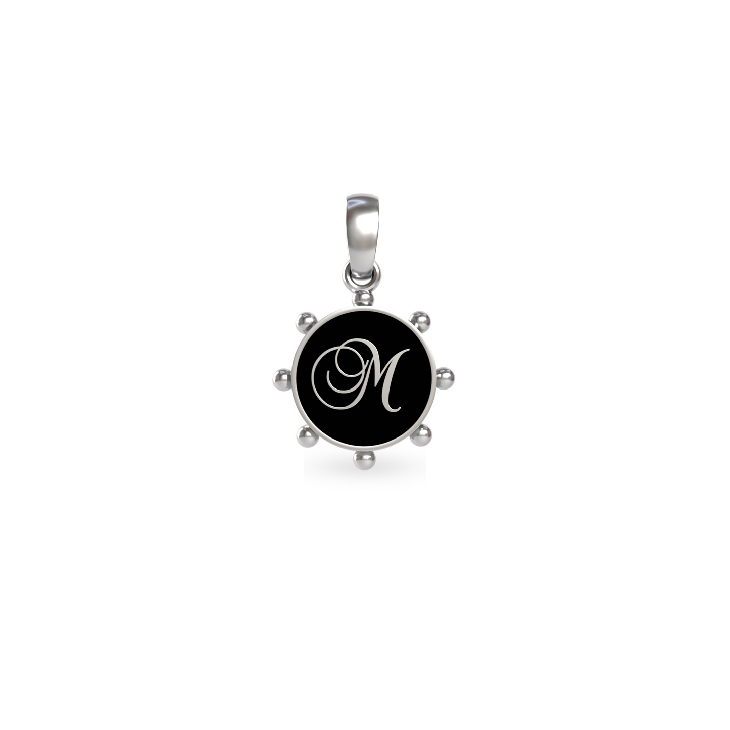 Mini Orbit Pendant | Sterling Silver