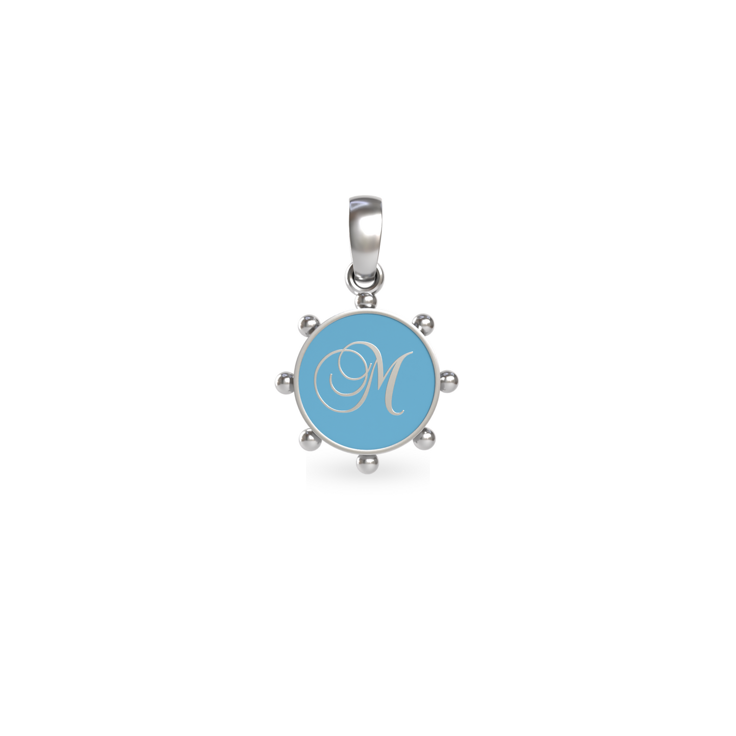 Mini Orbit Pendant | Sterling Silver