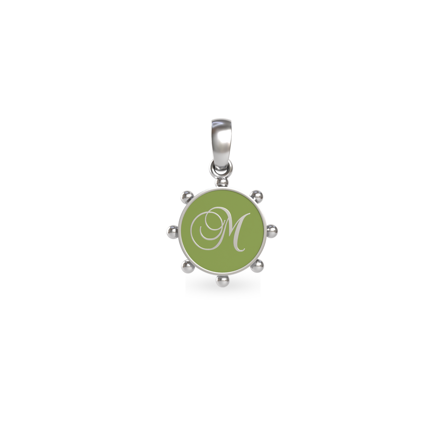 Mini Orbit Pendant | Sterling Silver