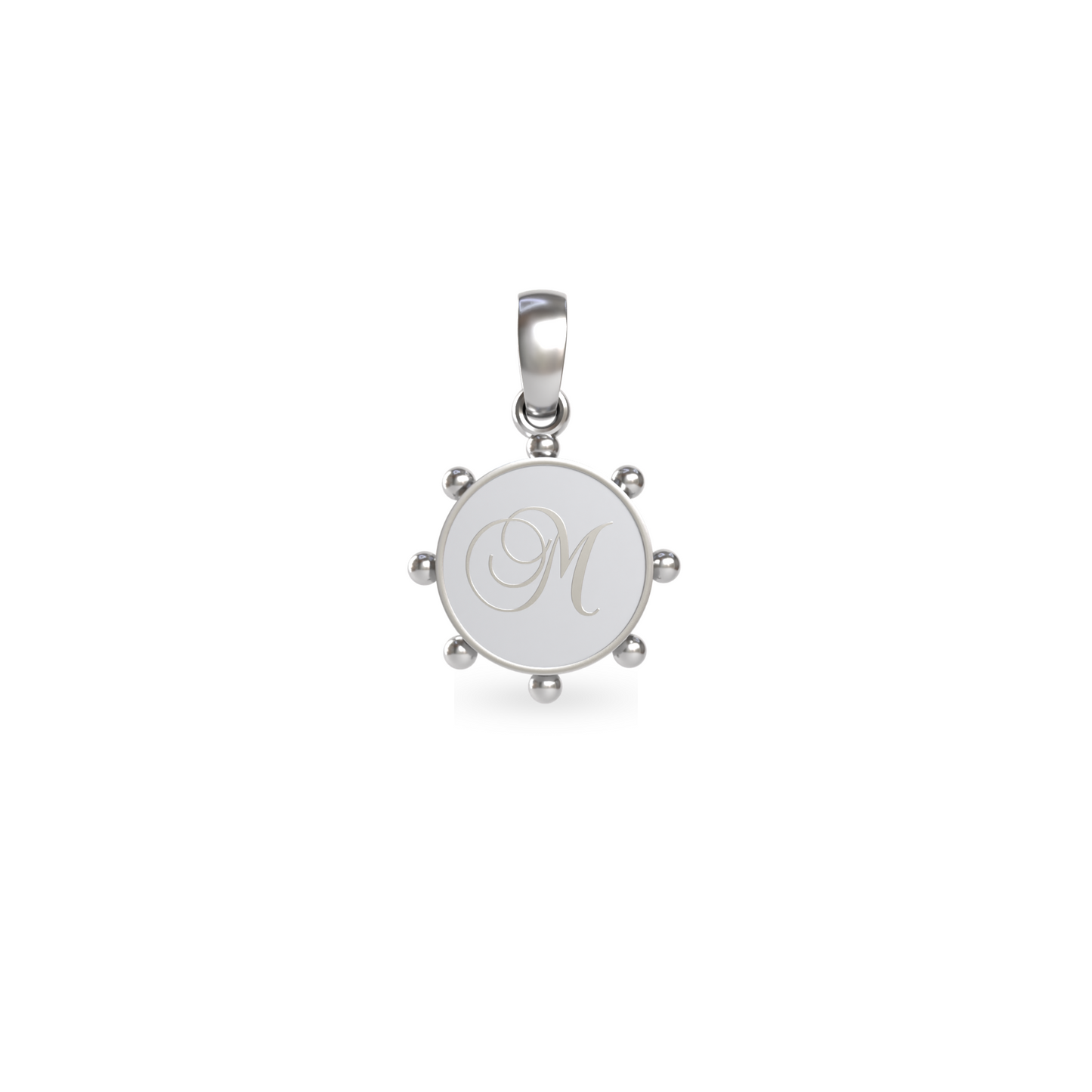 Mini Orbit Pendant | Sterling Silver