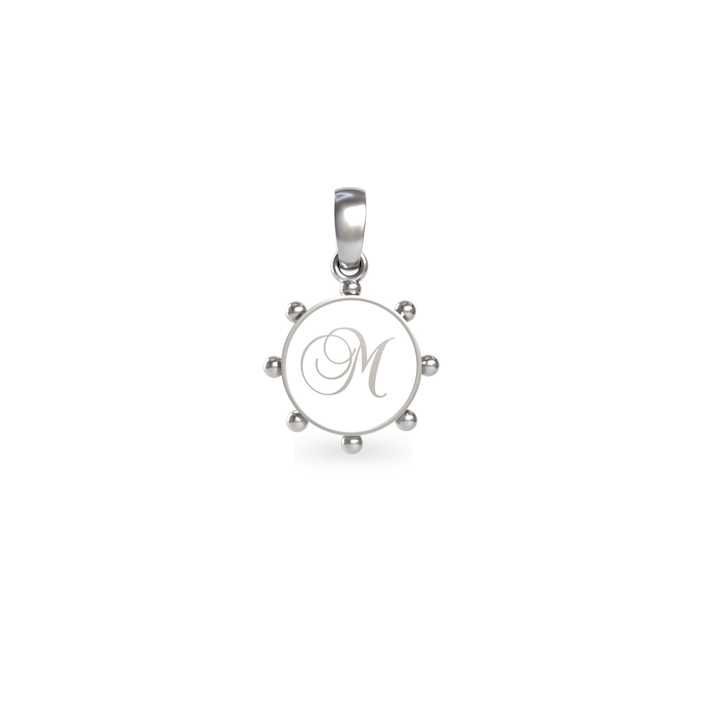Mini Orbit Pendant | Sterling Silver