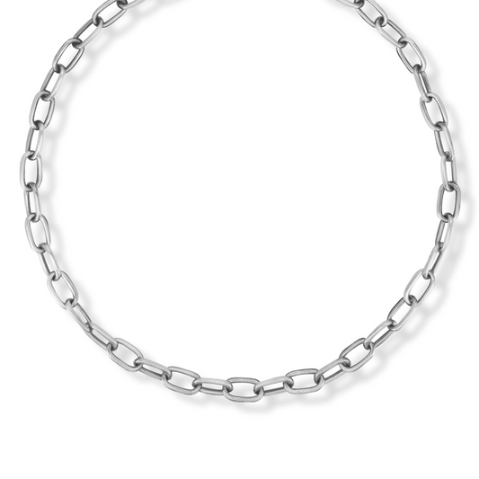 Oval Link Chain | Sterling Silver