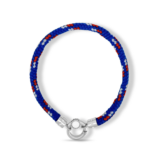 Parachute Cord Bracelet | Sterling Silver