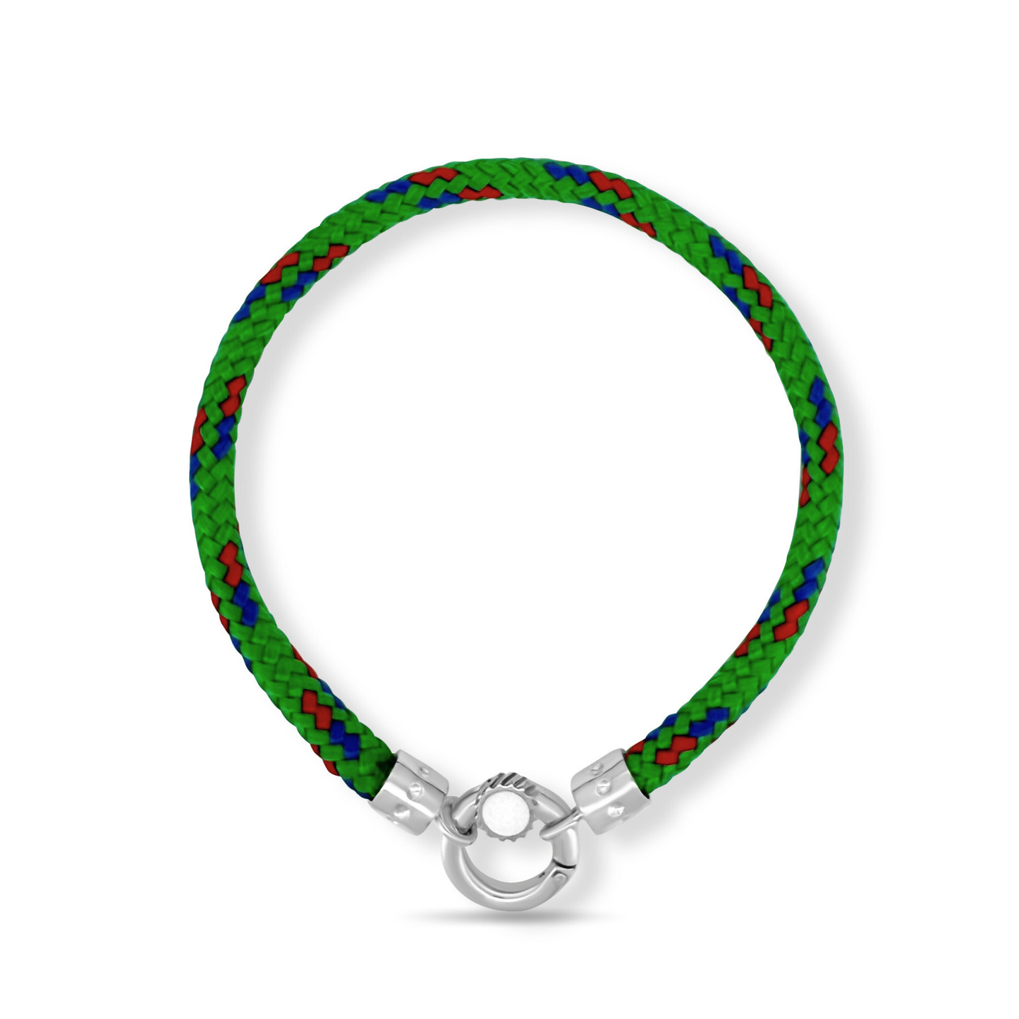 Parachute Cord Bracelet | Sterling Silver