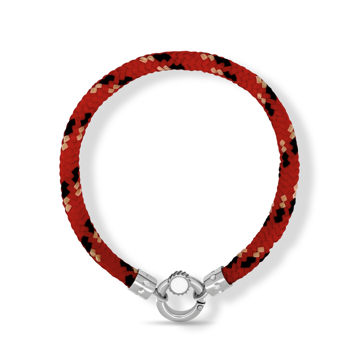 Parachute Cord Bracelet | Sterling Silver