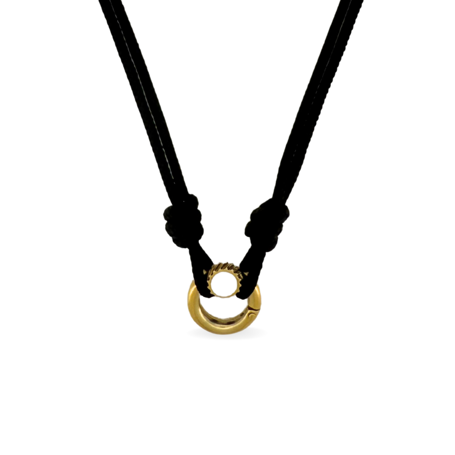Slipknot Paracord Cord Necklace | 18K Gold