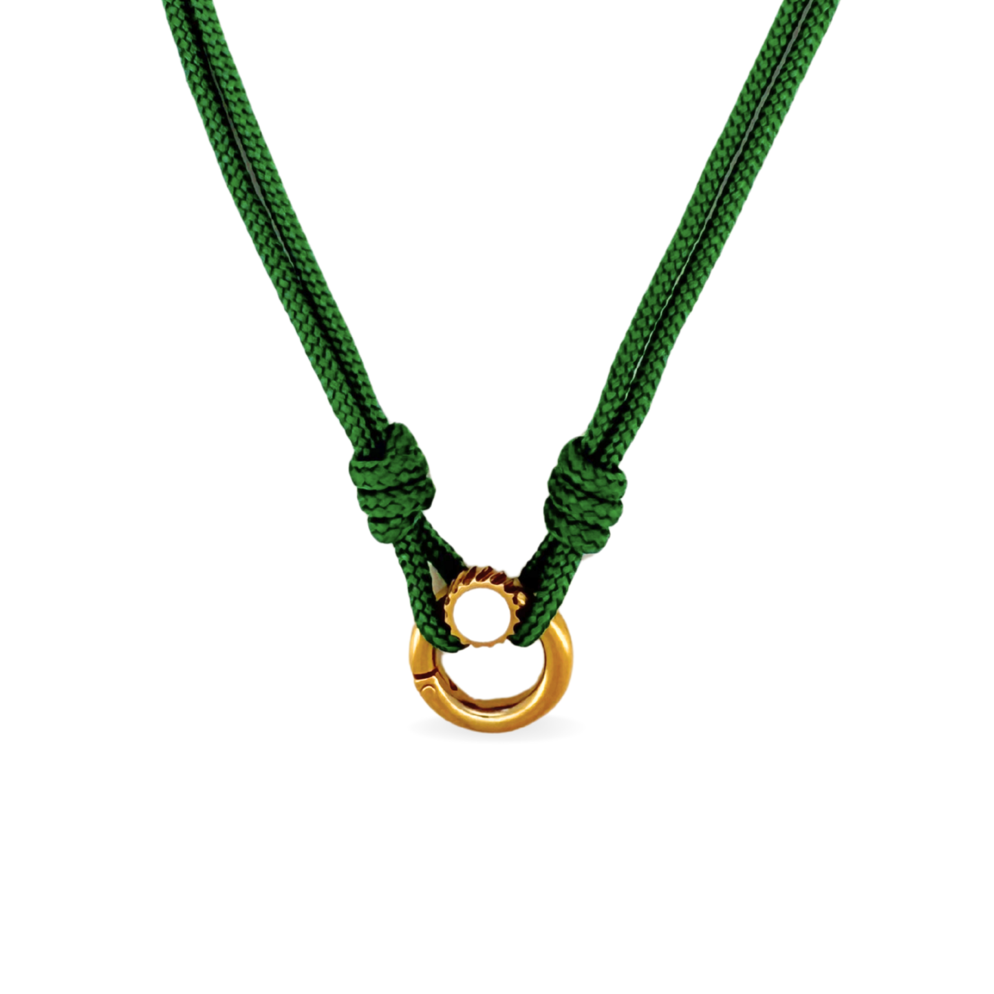 Slipknot Paracord Cord Necklace | 18K Gold