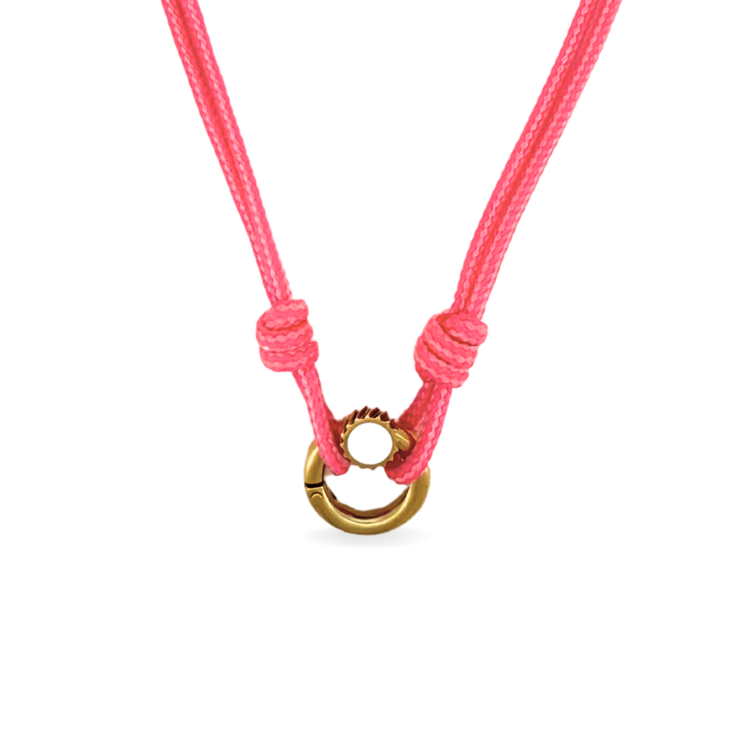 Slipknot Paracord Cord Necklace | 18K Gold