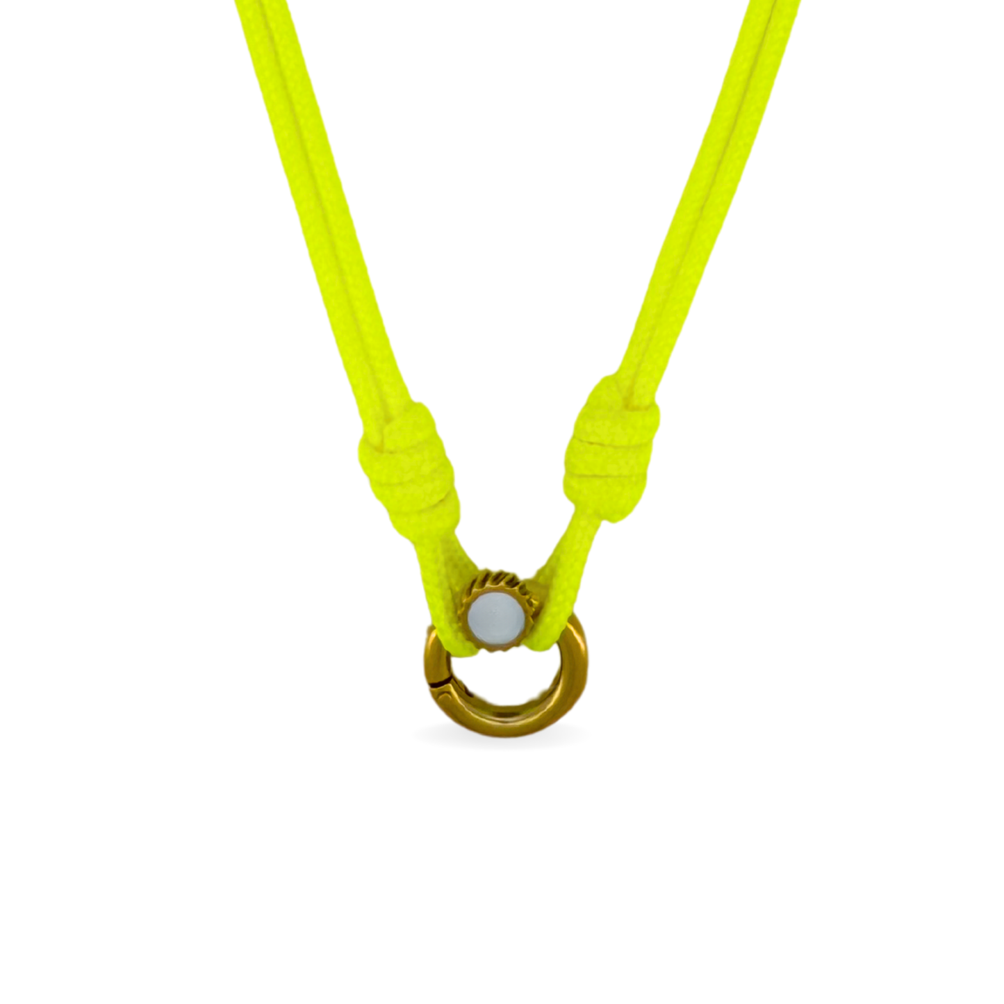 Slipknot Paracord Cord Necklace | 18K Gold