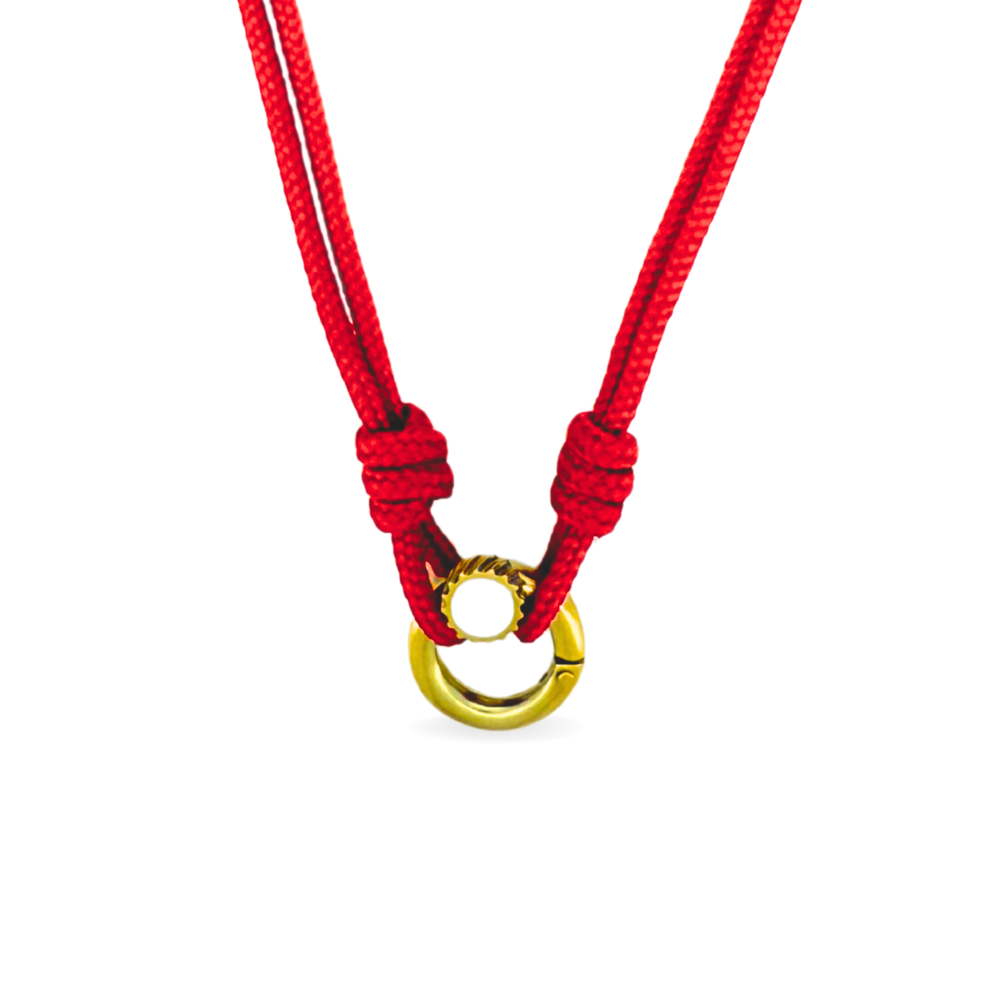 Slipknot Paracord Cord Necklace | 18K Gold