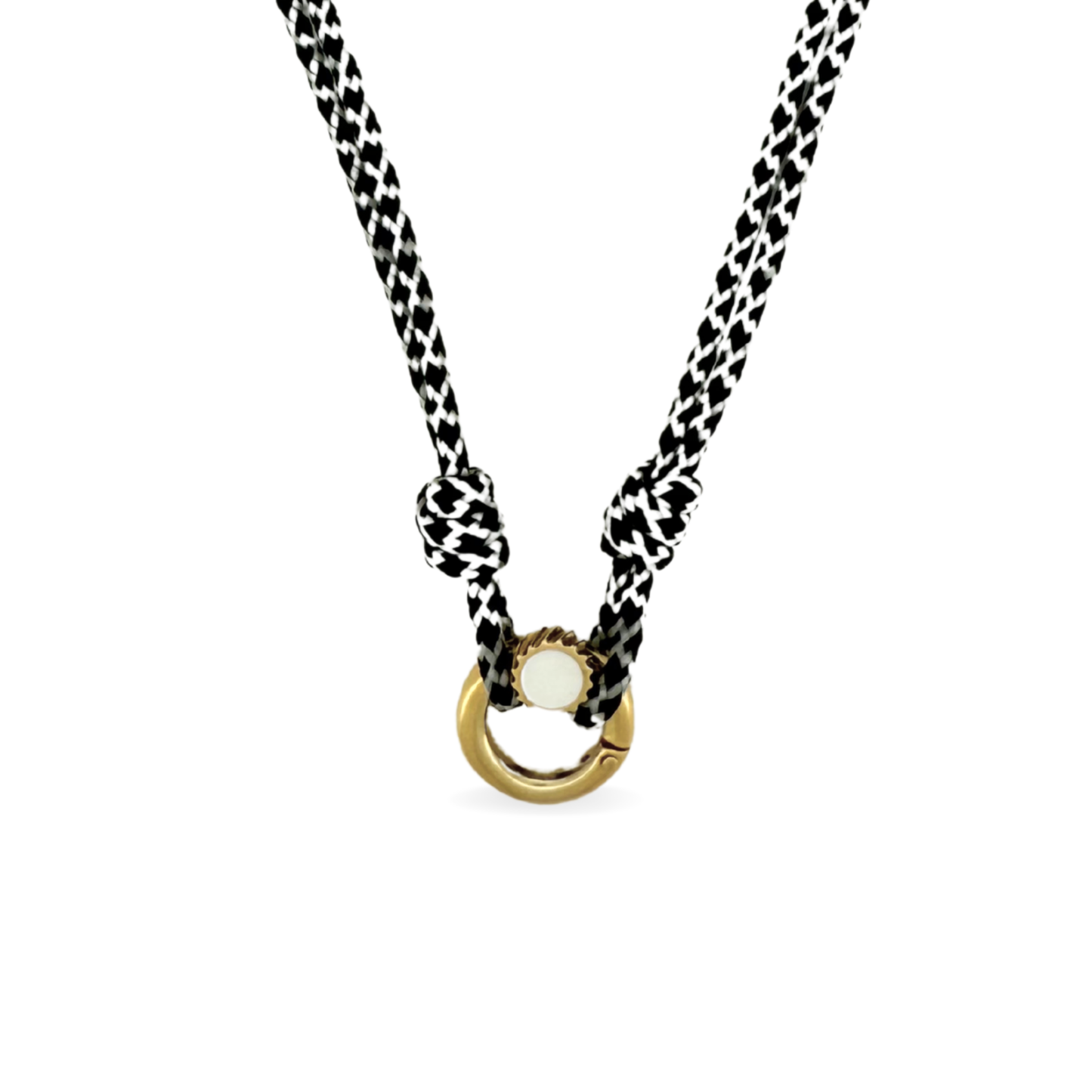 Slipknot Paracord Cord Necklace | 18K Gold
