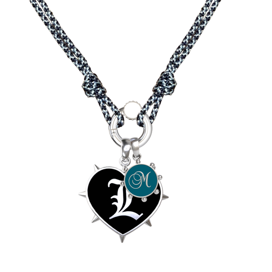 Slipknot Paracord Cord Necklace | Sterling Silver