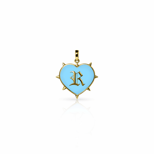 Rebel Heart Charm, mini | 14K Gold {{ catogery }} {{ Collections }}