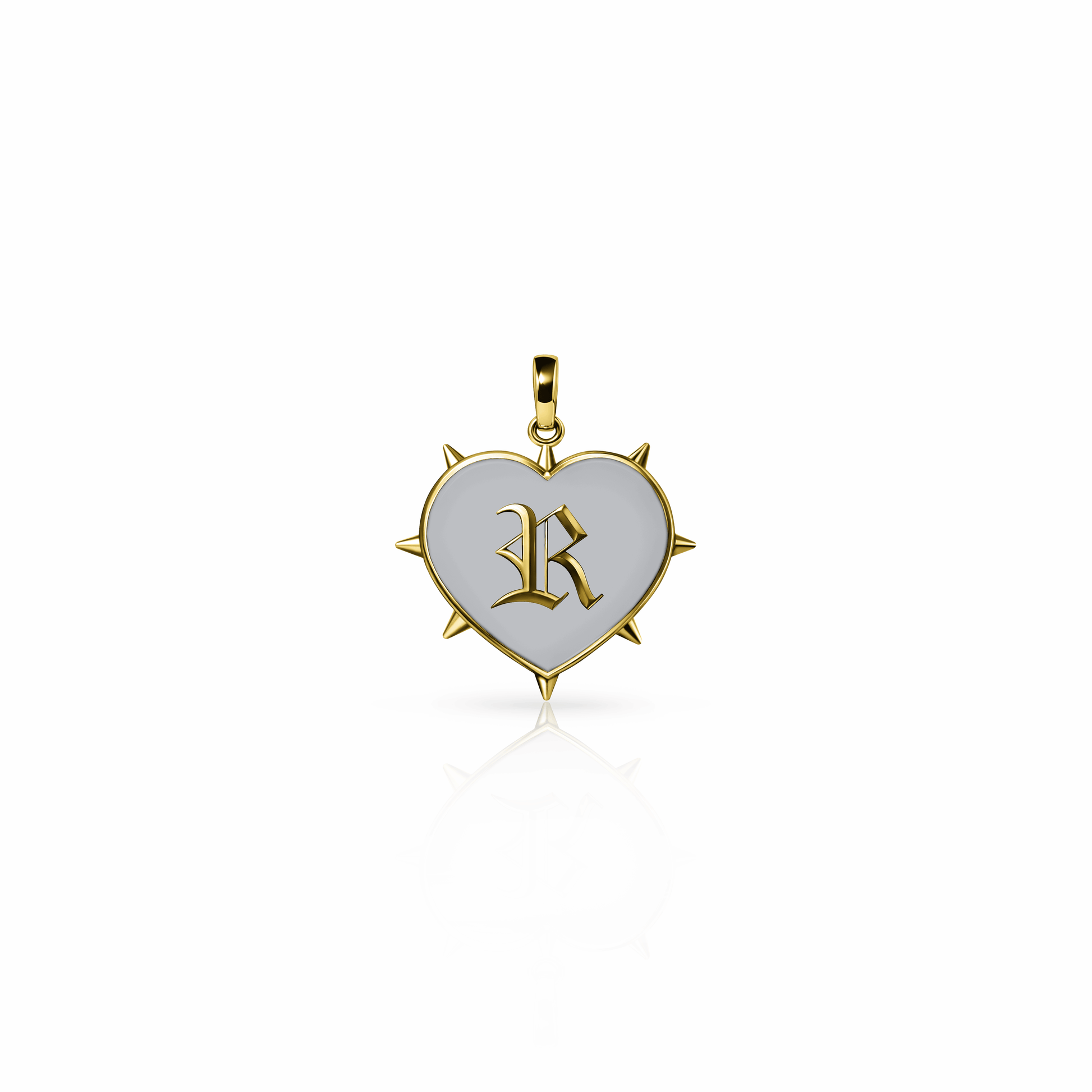 Rebel Heart Charm, mini | 14K Gold {{ catogery }} {{ Collections }}