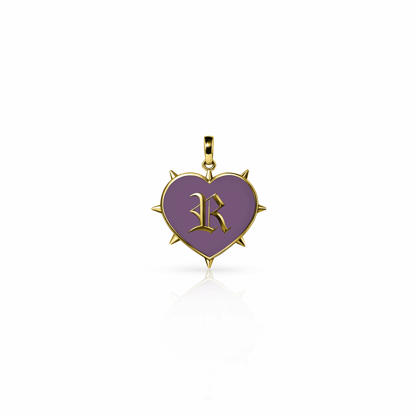 Rebel Heart Charm, mini | 14K Gold {{ catogery }} {{ Collections }}