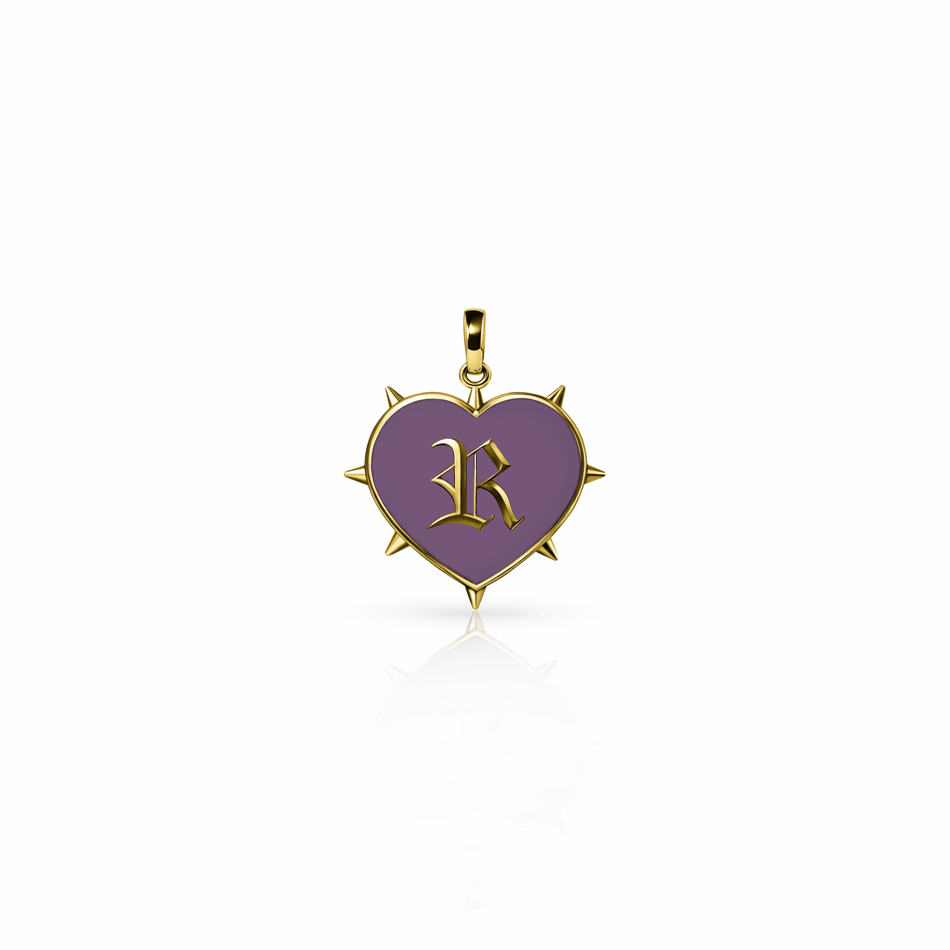 Rebel Heart Charm, mini | 14K Gold {{ catogery }} {{ Collections }}