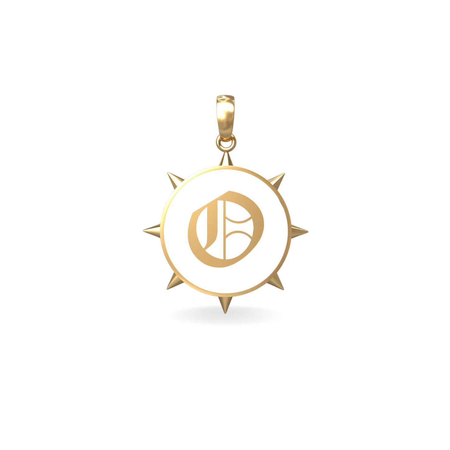 Medium Rebel Pendant | 18K Gold