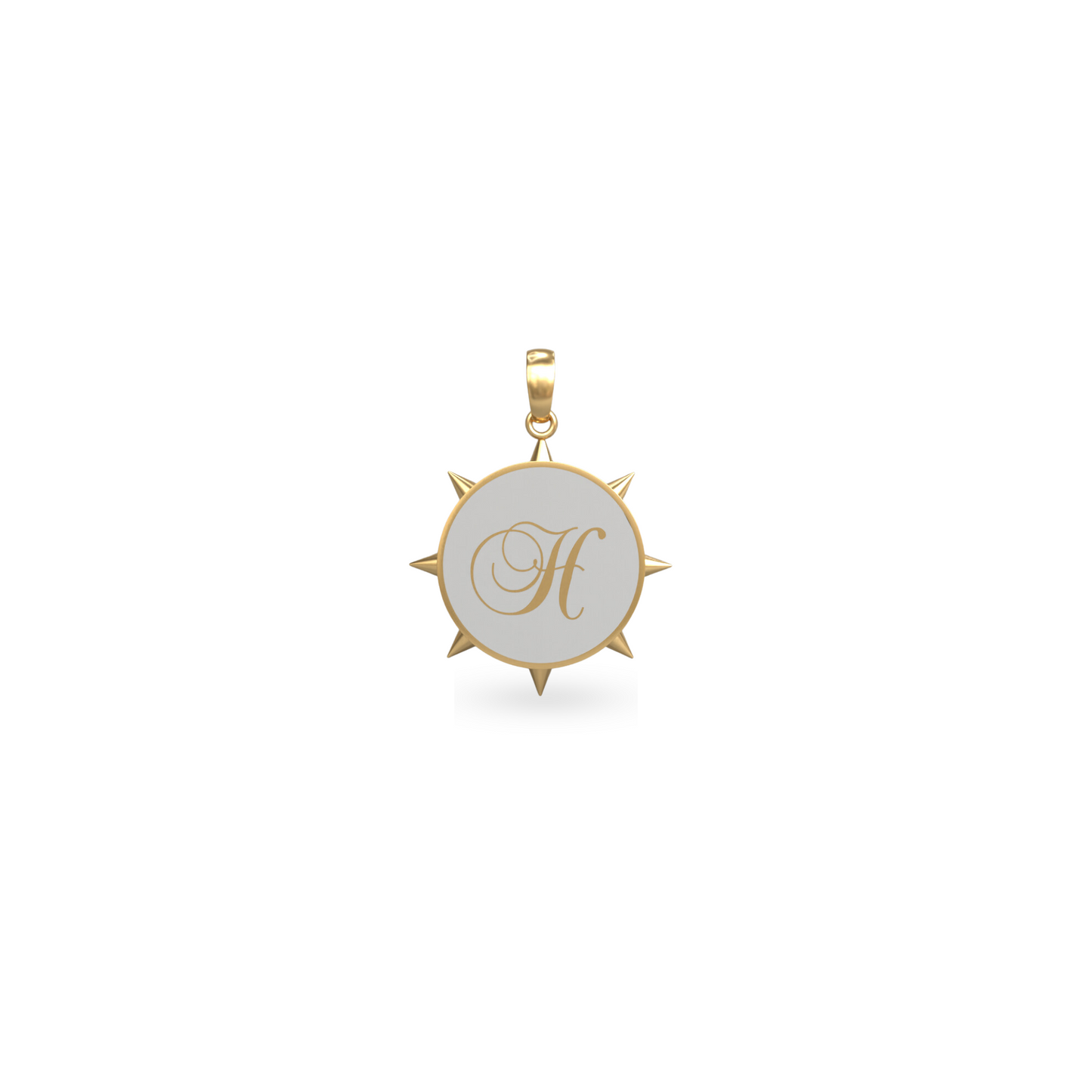 Mini Rebel Pendant | 18K Gold