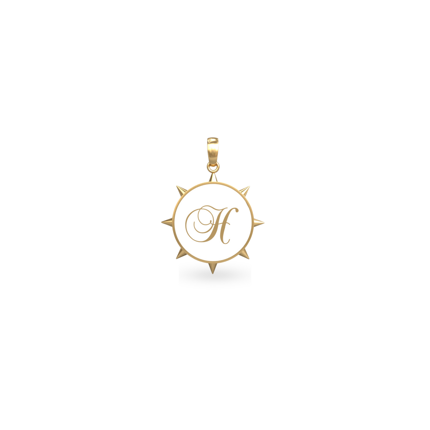 Mini Rebel Pendant | 18K Gold