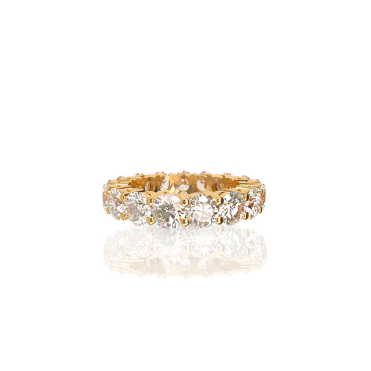 Custom Order | Lab Grown Round Diamond Eternity Band (Deposit)