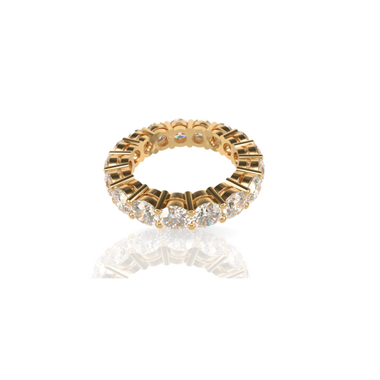 Custom Order | Lab Grown Round Diamond Eternity Band (Deposit)