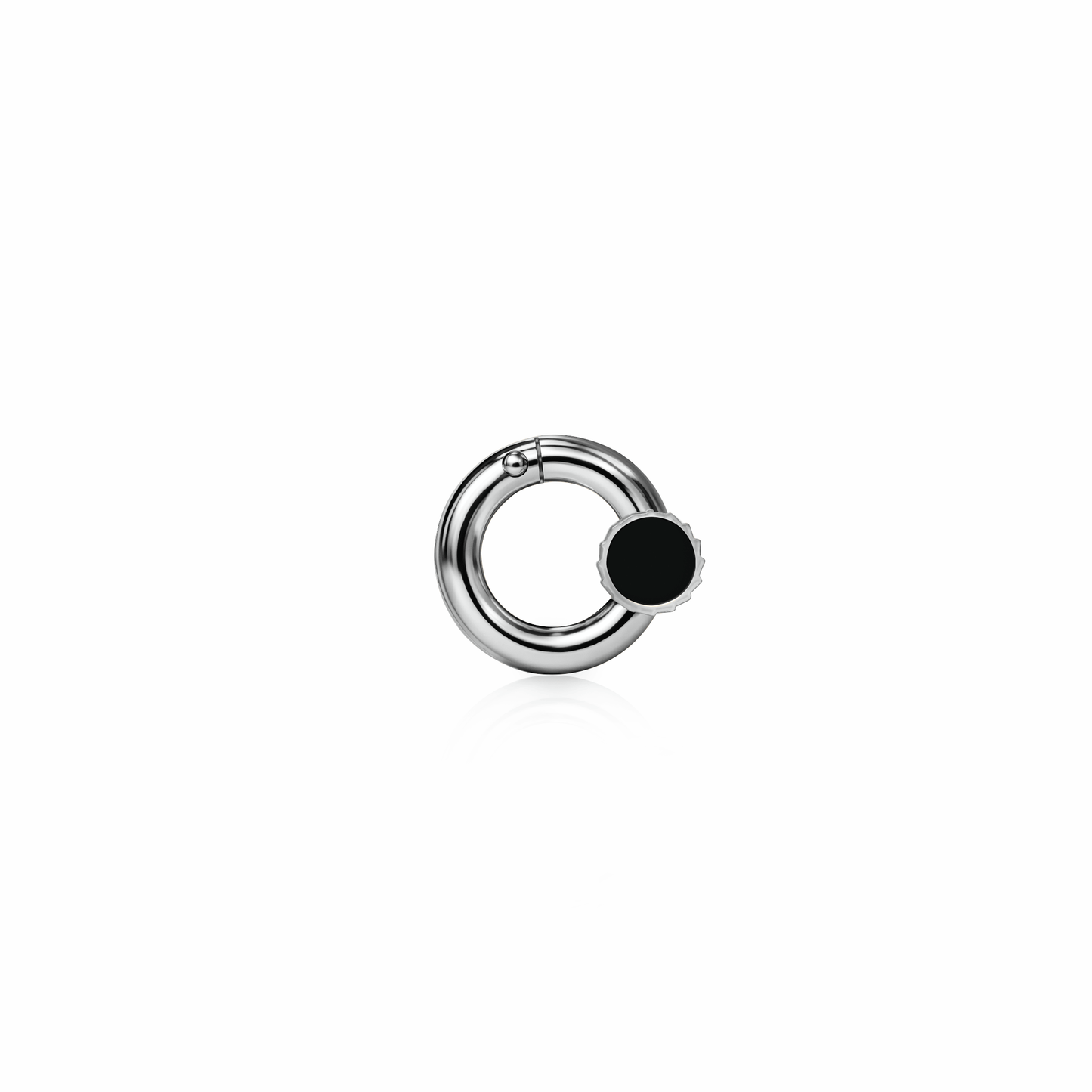 Screw Clasp | Sterling Silver Black Night {{ catogery }} {{ Collections }}