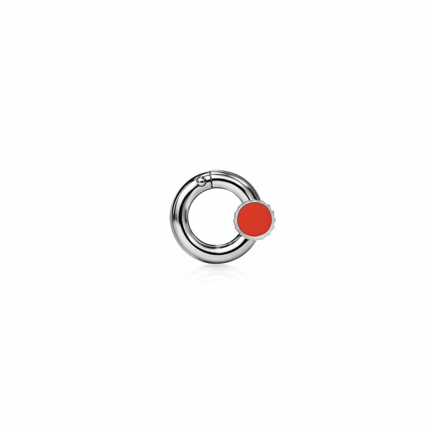 Screw Clasp | Sterling Silver Red Clay {{ catogery }} {{ Collections }}