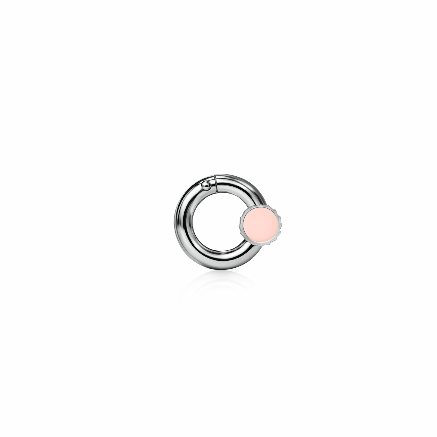 Screw Clasp | Sterling Silver Rose Petal {{ catogery }} {{ Collections }}